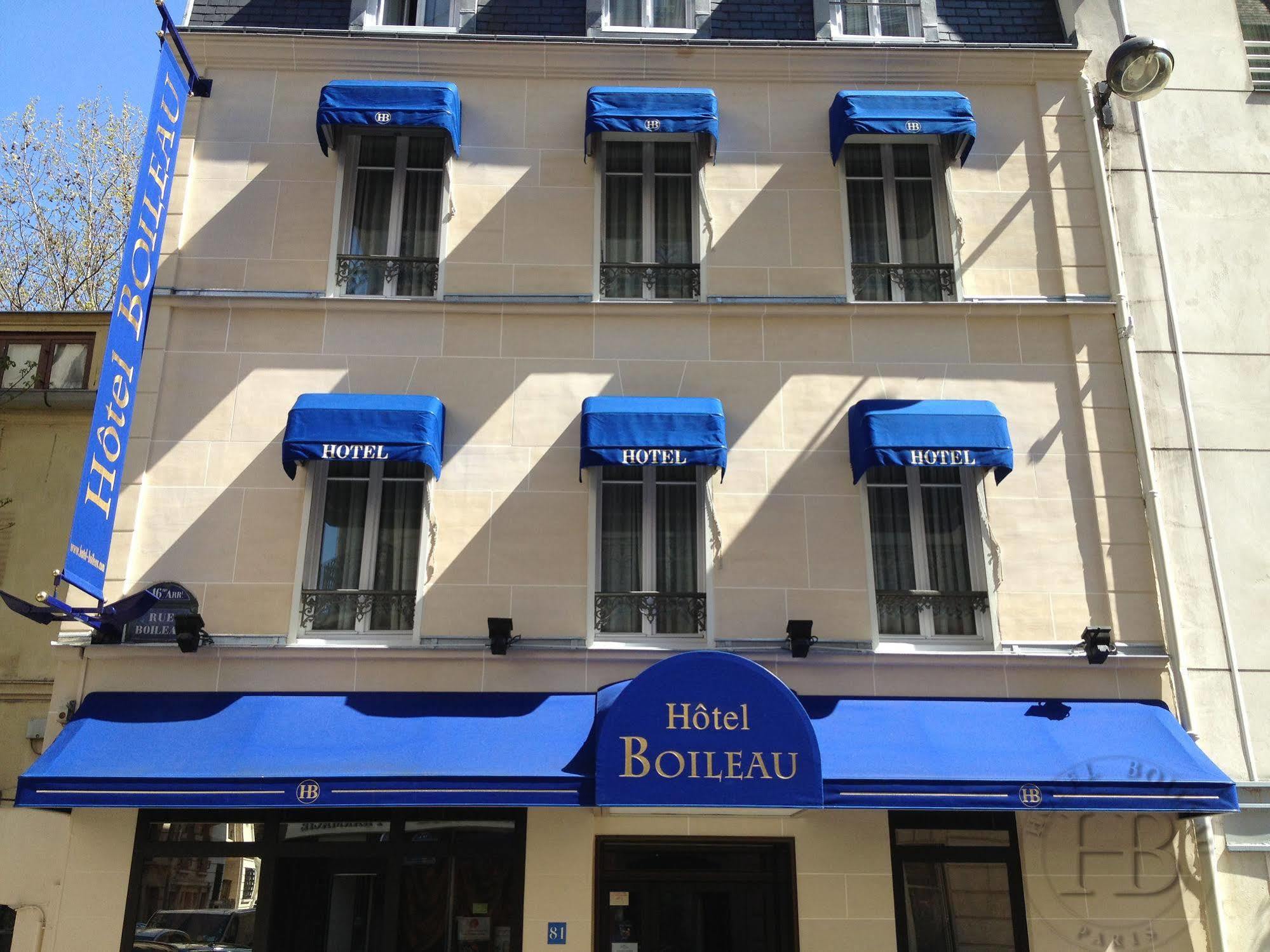 Hotel Boileau Paris Exterior photo